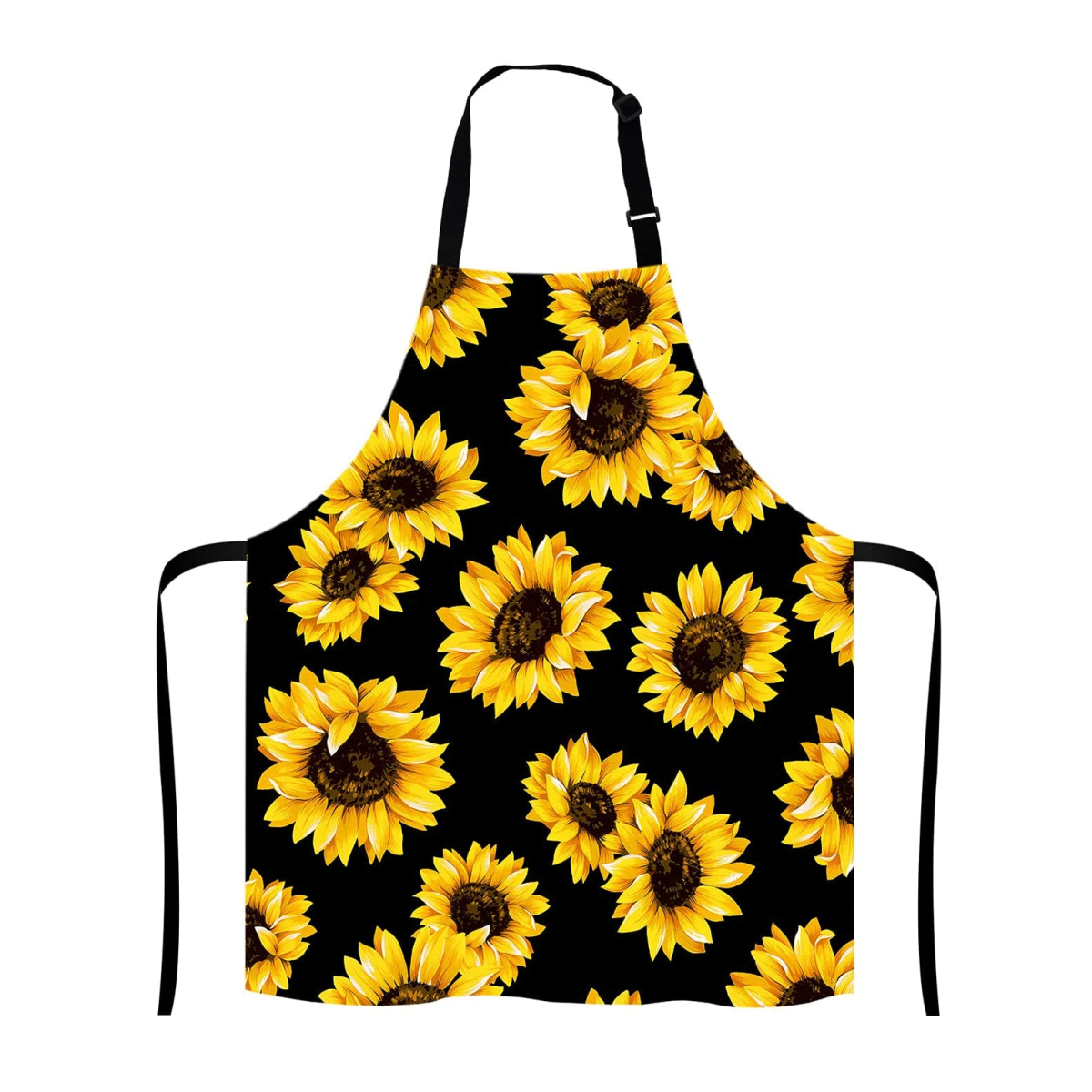 Kitchen Apron Sunflower Pattern Design