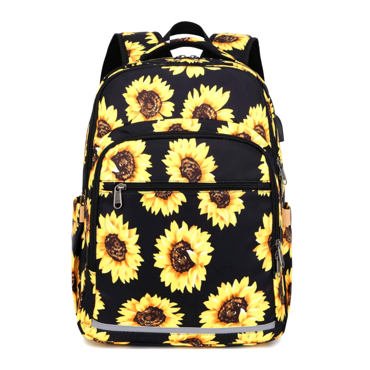 Sunflower Printed Backpack