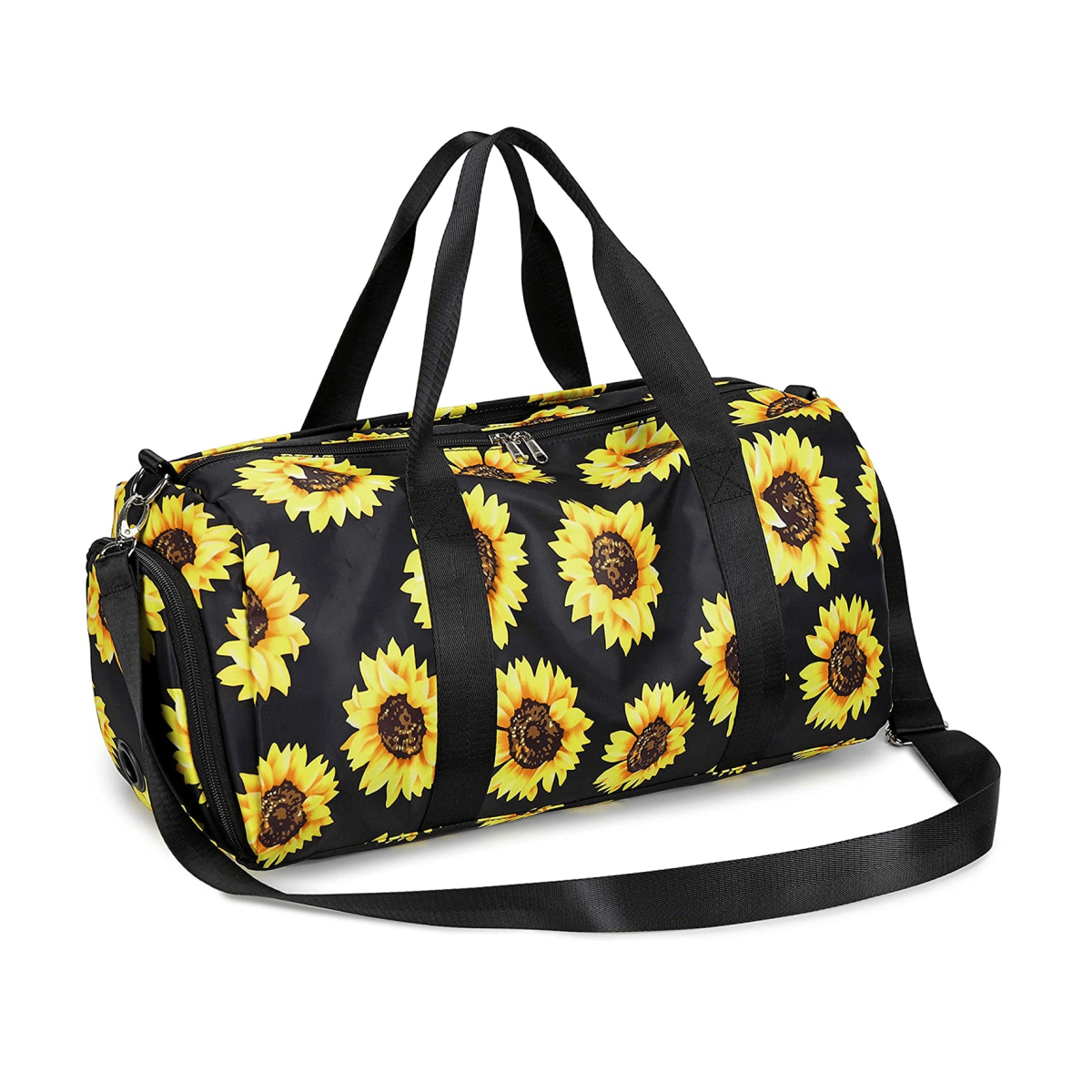 Sunflower Designed Duffle Bag