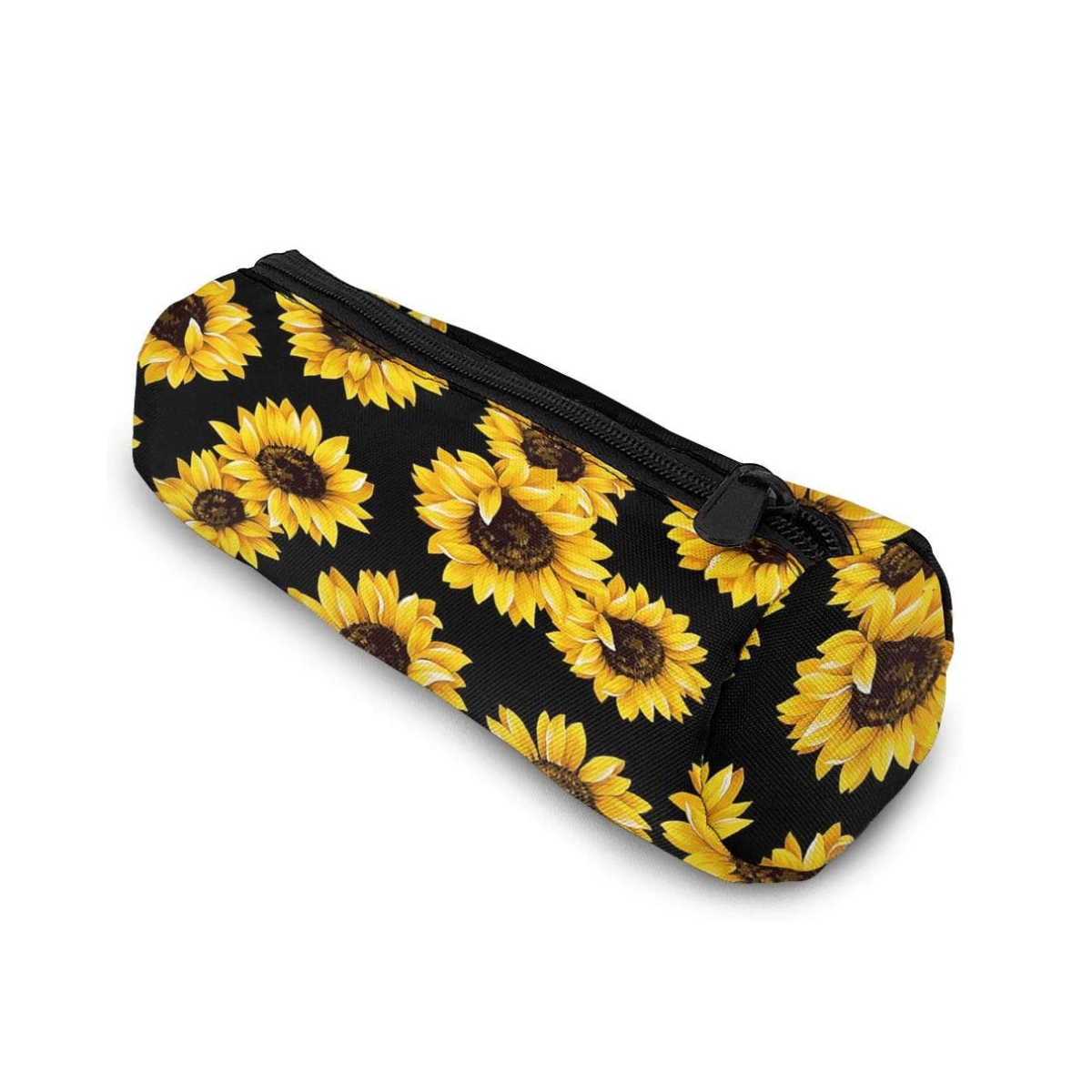 Pencil Pen Bag Sunflower Pattern