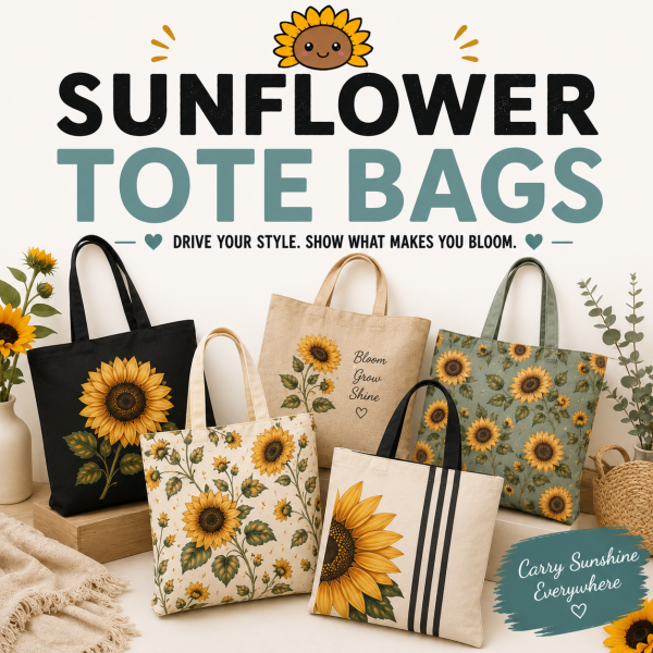 Sunflower Tote Bags