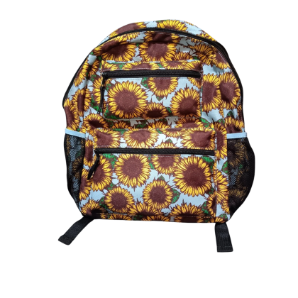 Art Class Blue Sunflower Print Backpack